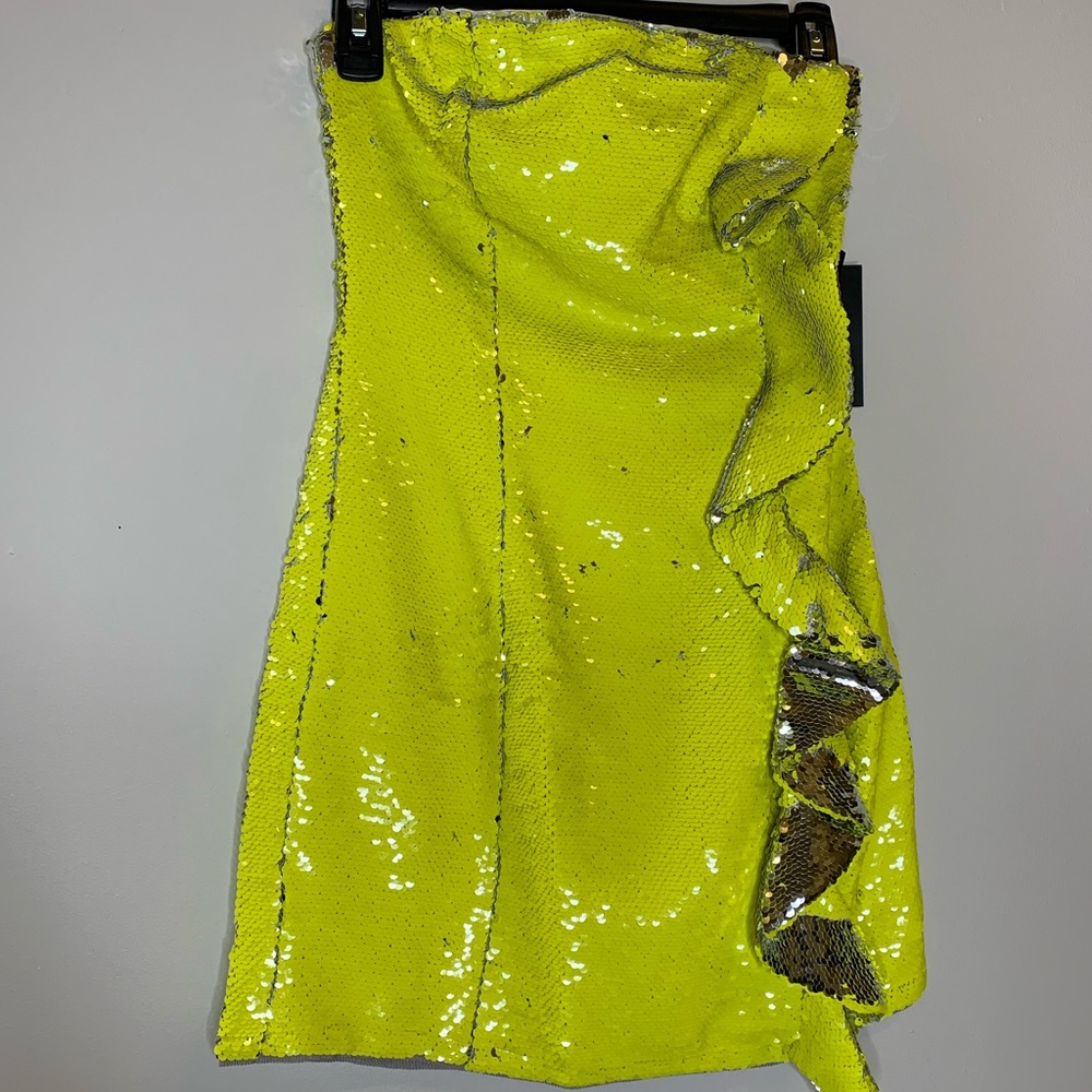 Nala Ruffle Mini Dress - Picture 2 of 8